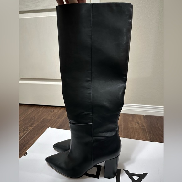Aldo Shoes - ALDO black leather knee high boots